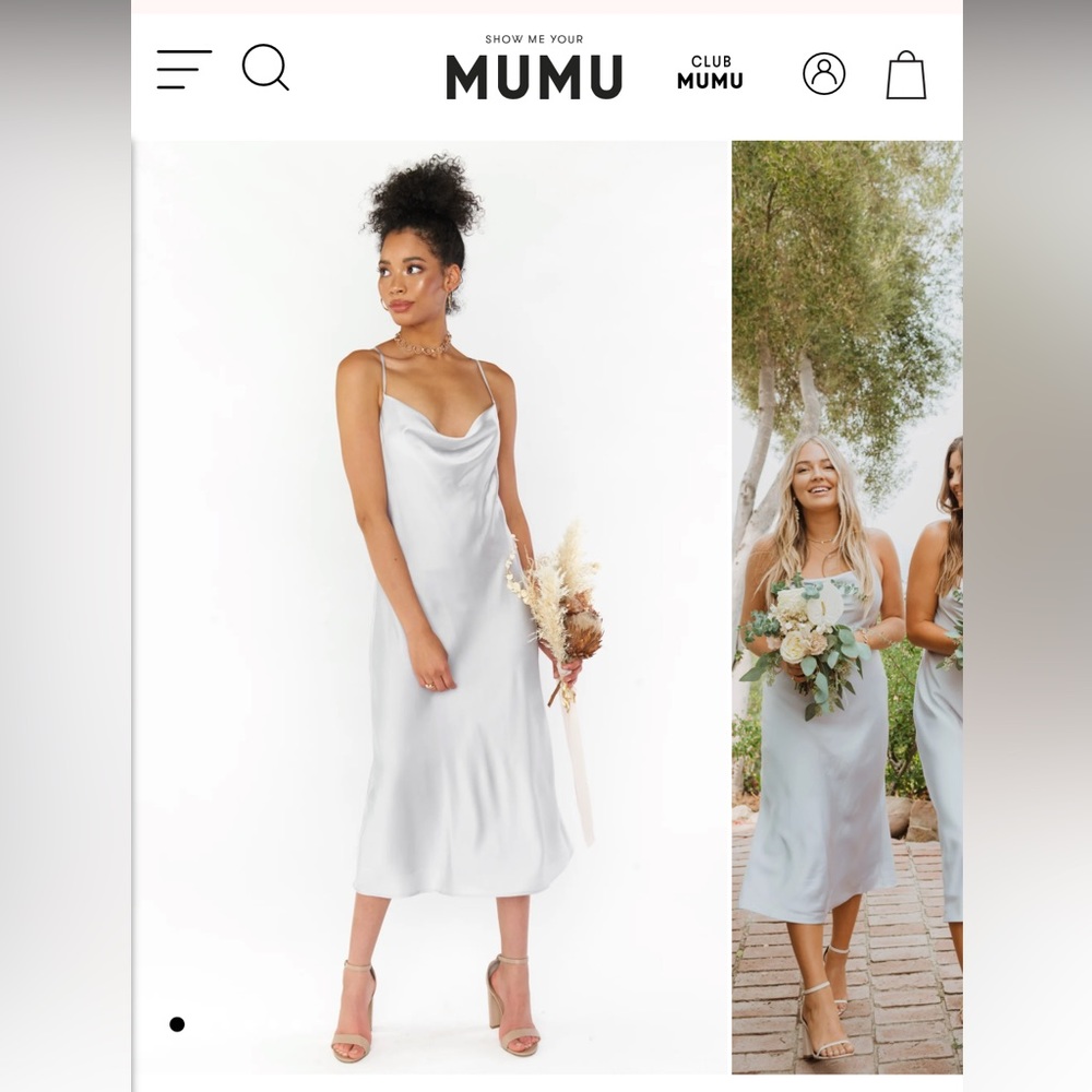 MUMU Verona Cowl Dress